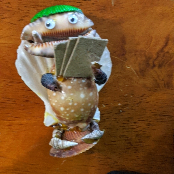 Seashell Art Shell Dude Playing Cards Ocean Creatures Seashell